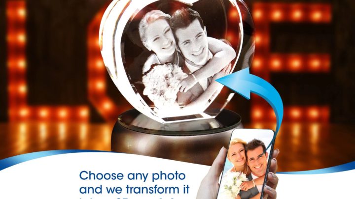 My Boyfriend’s Romantic 3D Crystal Photo Gift Scavenger Hunt