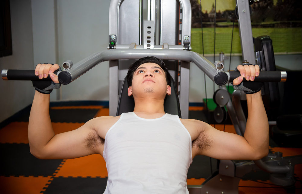 What is a Preacher curl machine?
