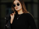 black shacket outfit