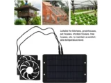 solar greenhouse fan
